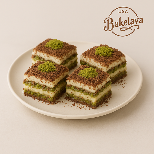 Cold Baklava with Pistachio