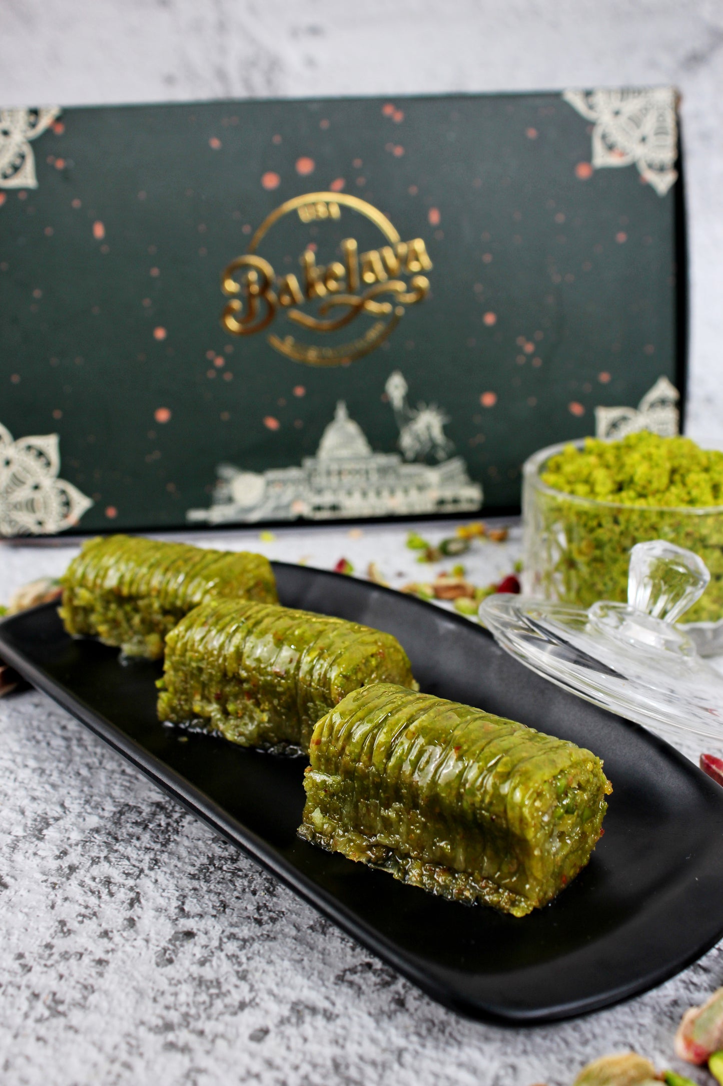 Wrap with Pistachio