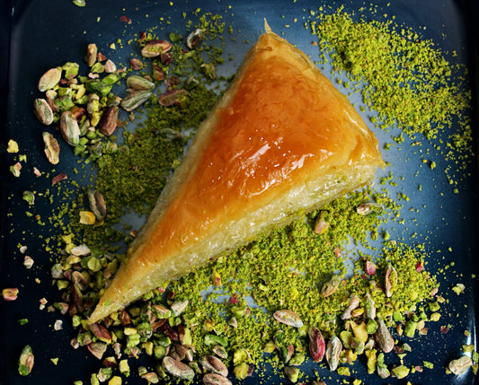 Pistachio Carrot Slice Baklava